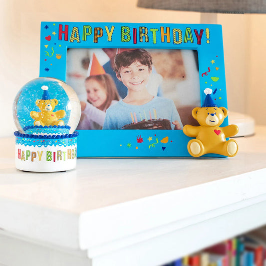 Build-A-Bear® Happy BEARthday! Blue Photo Frame - US 8150