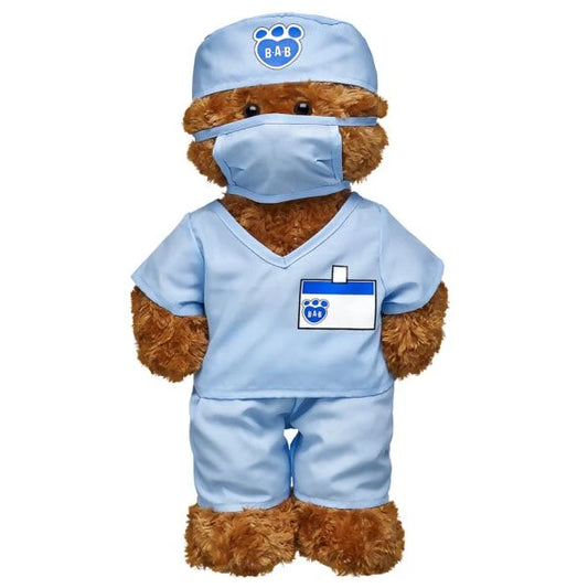 Blue Scrubs 4 pc. for Stuffed Animals | Build-A-Bear® - US 9147