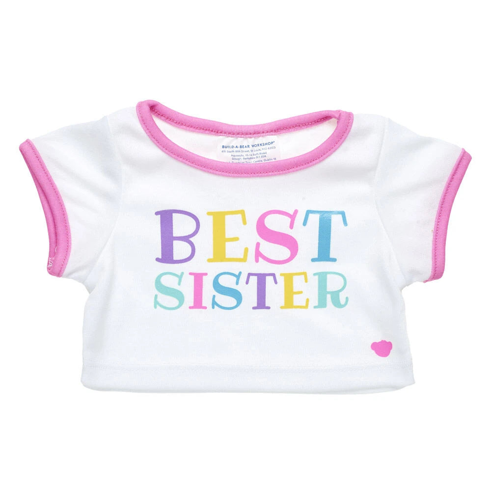 Pastel Swirl Kitty Stuffed Animal "Best Sister" Gift Set | Build-A-Bear® - US 0905