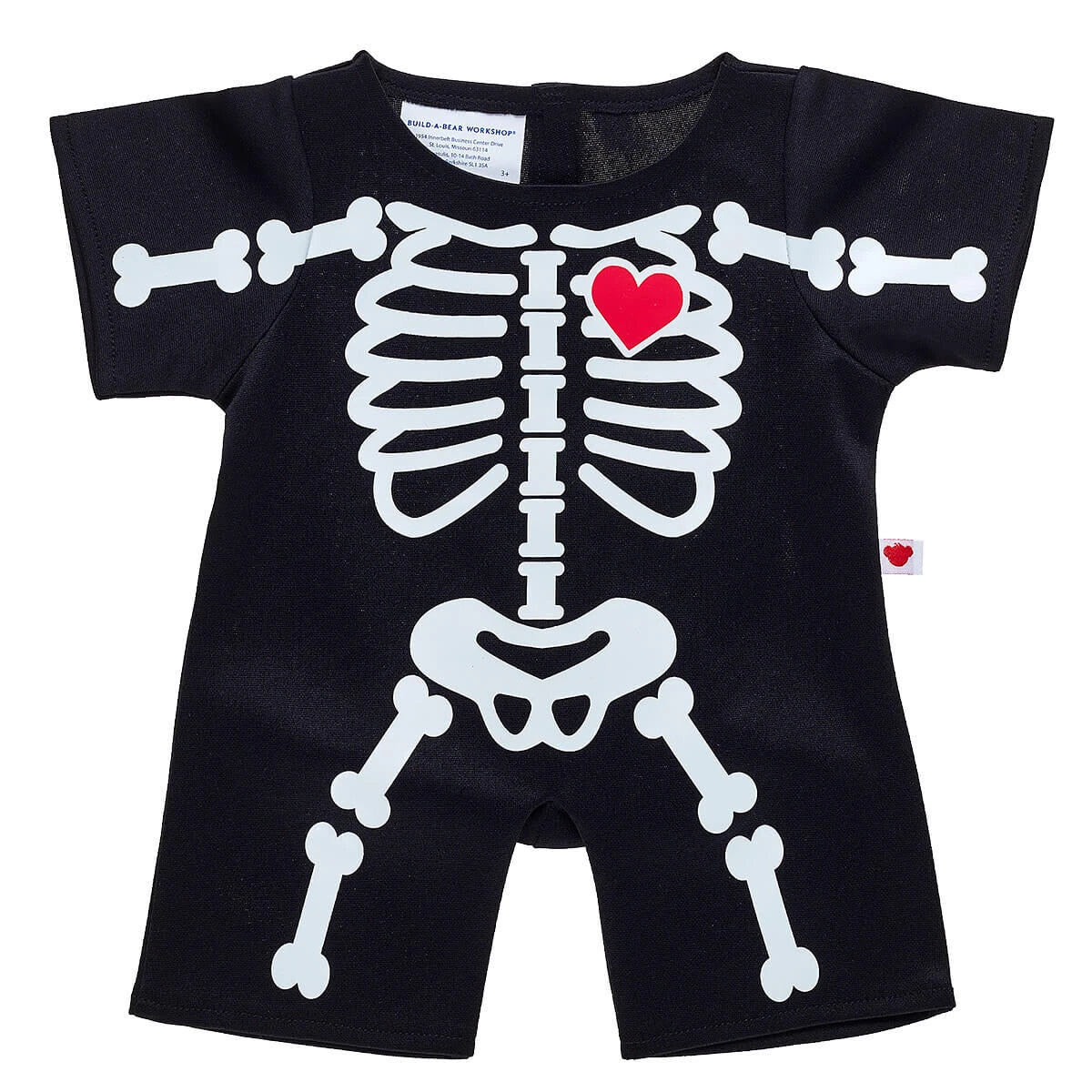 Black Skeleton Suit for Stuffed Animals | Shop Spooky at Build-A-Bear® - US 4085