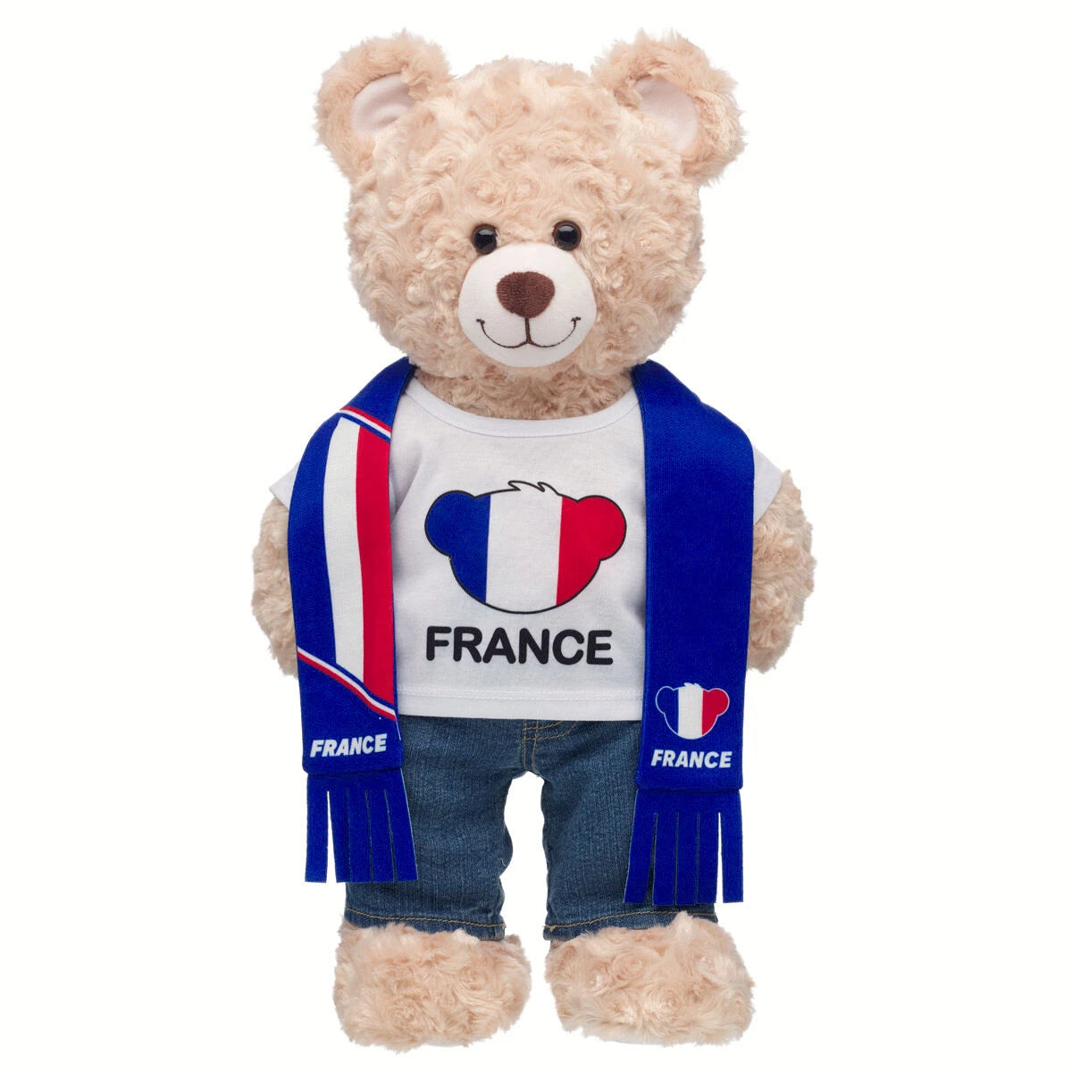 France Scarf & T-Shirt Set | Build-A-Bear - US 3643