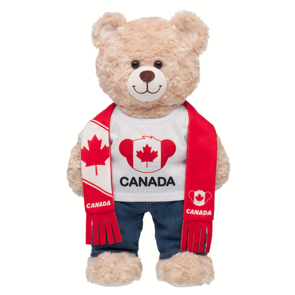 Canada Scarf & T-Shirt Set | Build-A-Bear - US 0216
