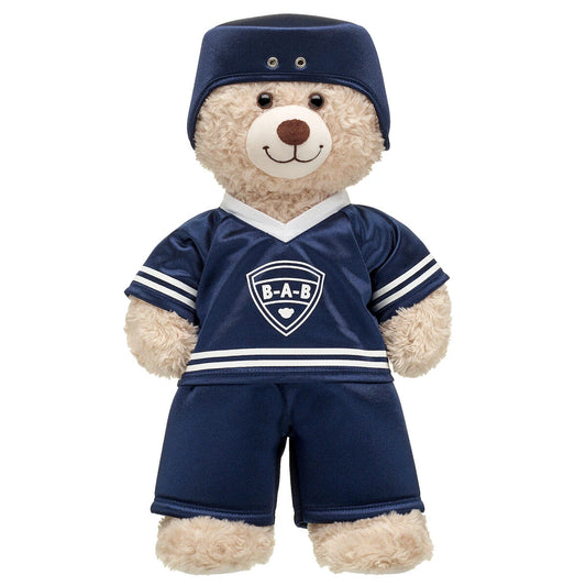 Hockey Uniform w/ Plush Helmet, Jersey & Pants | Build-A-Bear® - US 2929