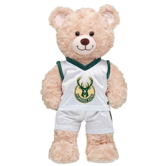 Milwaukee Bucks Stuffed Animal Uniform | Shop Now at Build-A-Bear® - US 6219