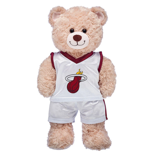 Miami Heat Uniform - 2014 NBA Basketball | Build-A-Bear® - US 2129
