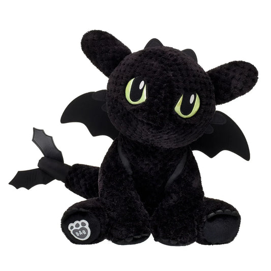 How to Train Your Dragon Toothless Plush & Saddle | Build-A-Bear® - US 8121