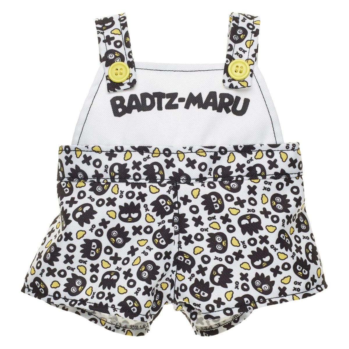 Sanrio® Hello Kitty® and Friends Badtz-maru™ Plush with Overalls| Build-A-Bear® - US 0770