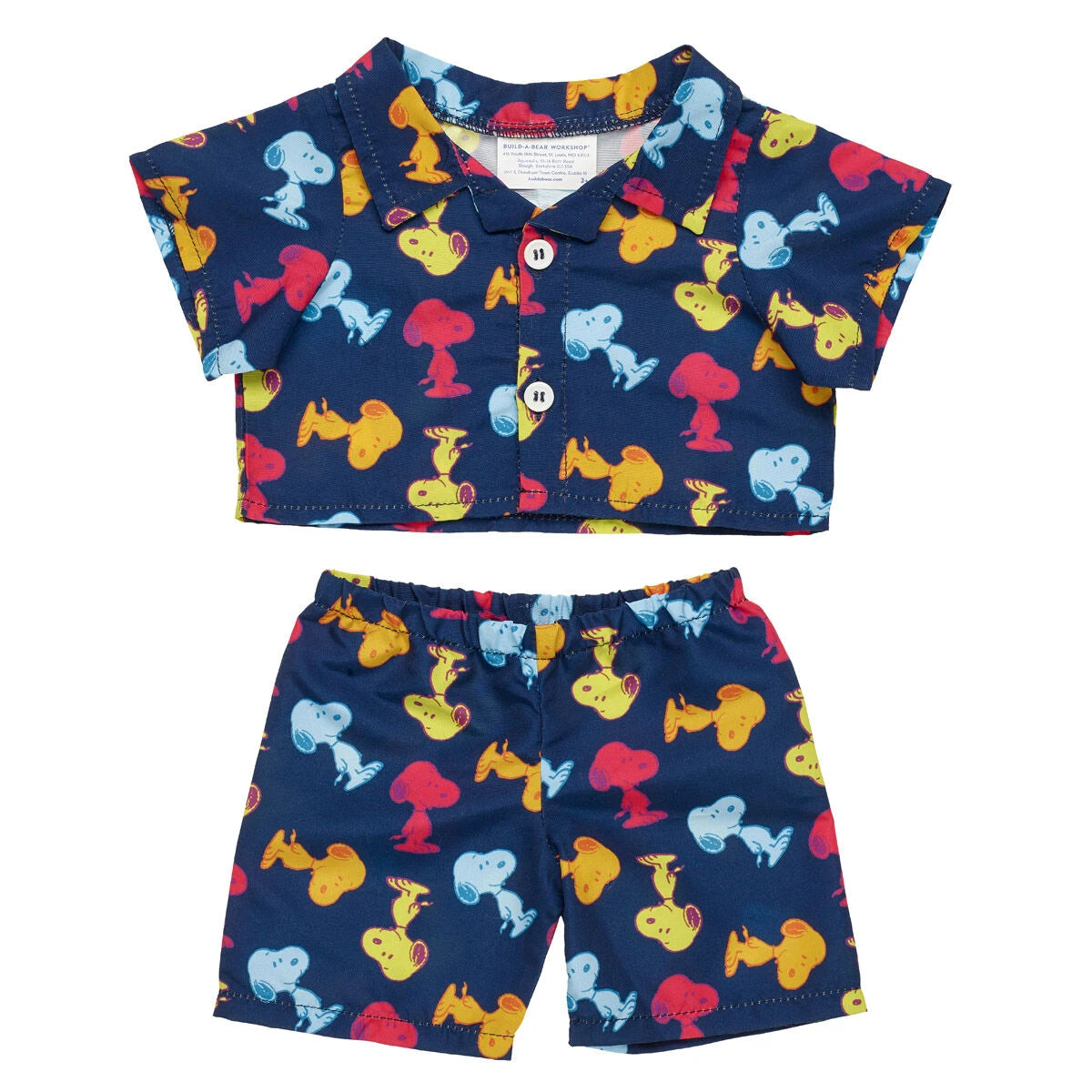Timeless Teddy Bear & Peanuts® Snoopy Pajamas | Build-A-Bear® - US 2251