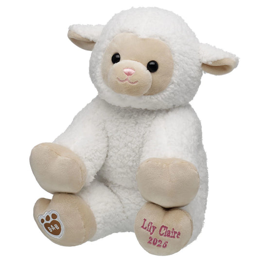 Embroidered Lamb Stuffed Animal | Build-A-Bear - US 1240