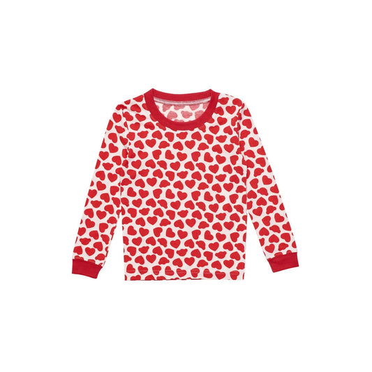 Build-A-Bear Pajama Shop™ Red Hearts PJ Top - Toddler and Youth - US 4670