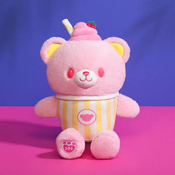 Strawberry Lemonade Bear Slushie Plushie | Build-A-Bear - US 1559