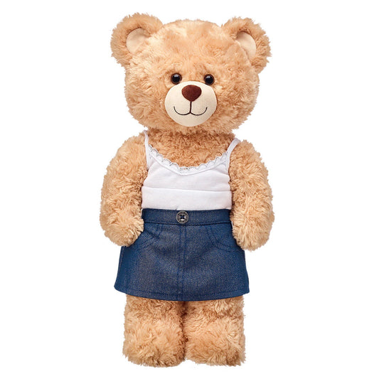 Sparkly Denim Skirt for Stuffed Animals | Build-A-Bear® - US 3625