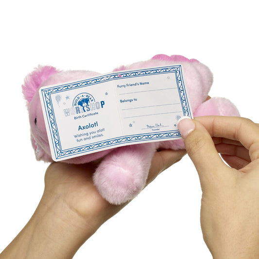 Mini Beans Axolotl Plush Toy | Build-A-Bear® - US 9069