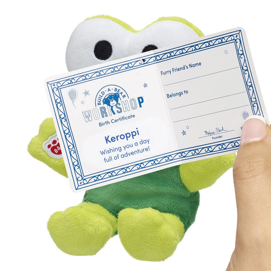 Mini Beans® Hello Kitty® and Friends Keroppi™ Plush | Build-A-Bear - US 3350