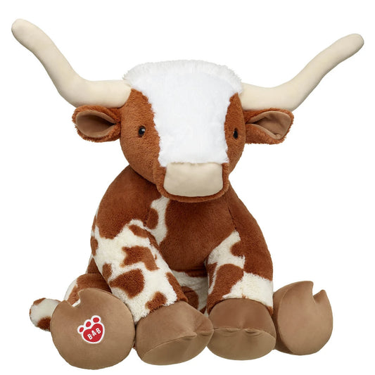 Giant Longhorn Cow Stuffed Animal | Build-A-Bear® - US 5652