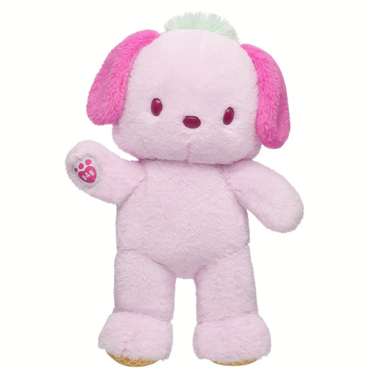 Sanrio Hello Kitty & Friends Strawberry Ice Cream Pochacco Plush | Build-A-Bear - US 5818