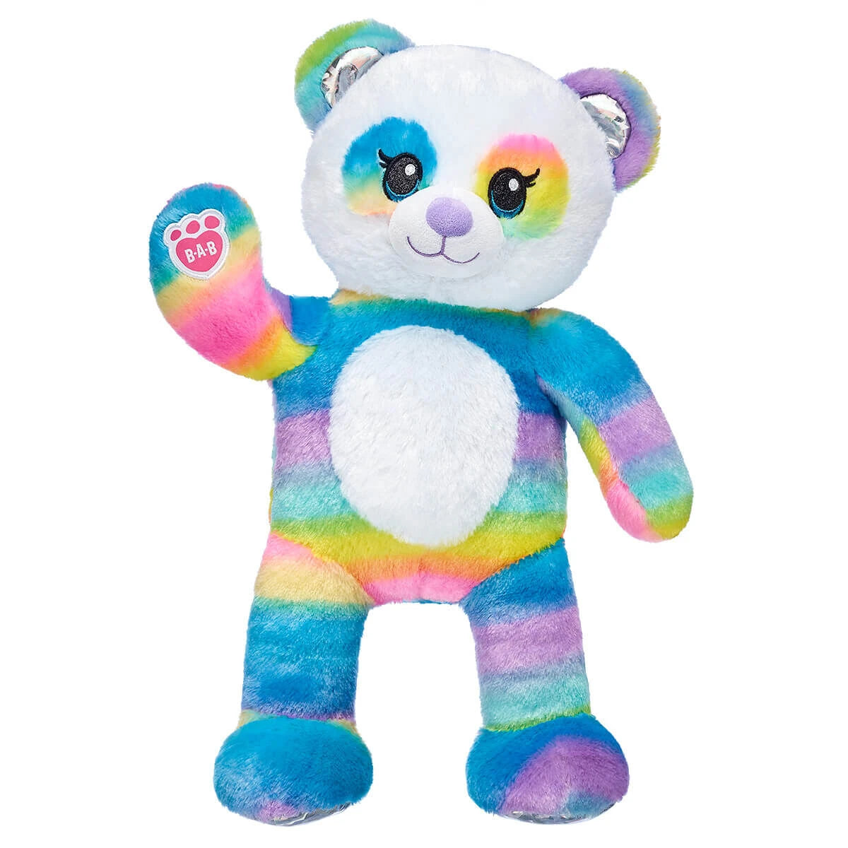 Rainbow Panda Plush Toy | Shop Rainbow Friends at Build-A-Bear® - US 7418