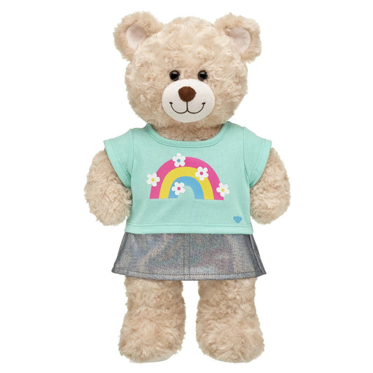 Kabu™ Rainbow Tee & Skirt Set for Plush Toys | Build-A-Bear® - US 0715