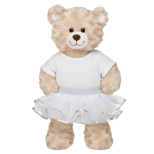 White Sequin Tutu for Stuffed Animals | Build-A-Bear® - US 6969