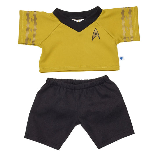 Star Trek: The Original Series Gold Uniform and Phaser Bundle | Build-A-Bear® - US 8375