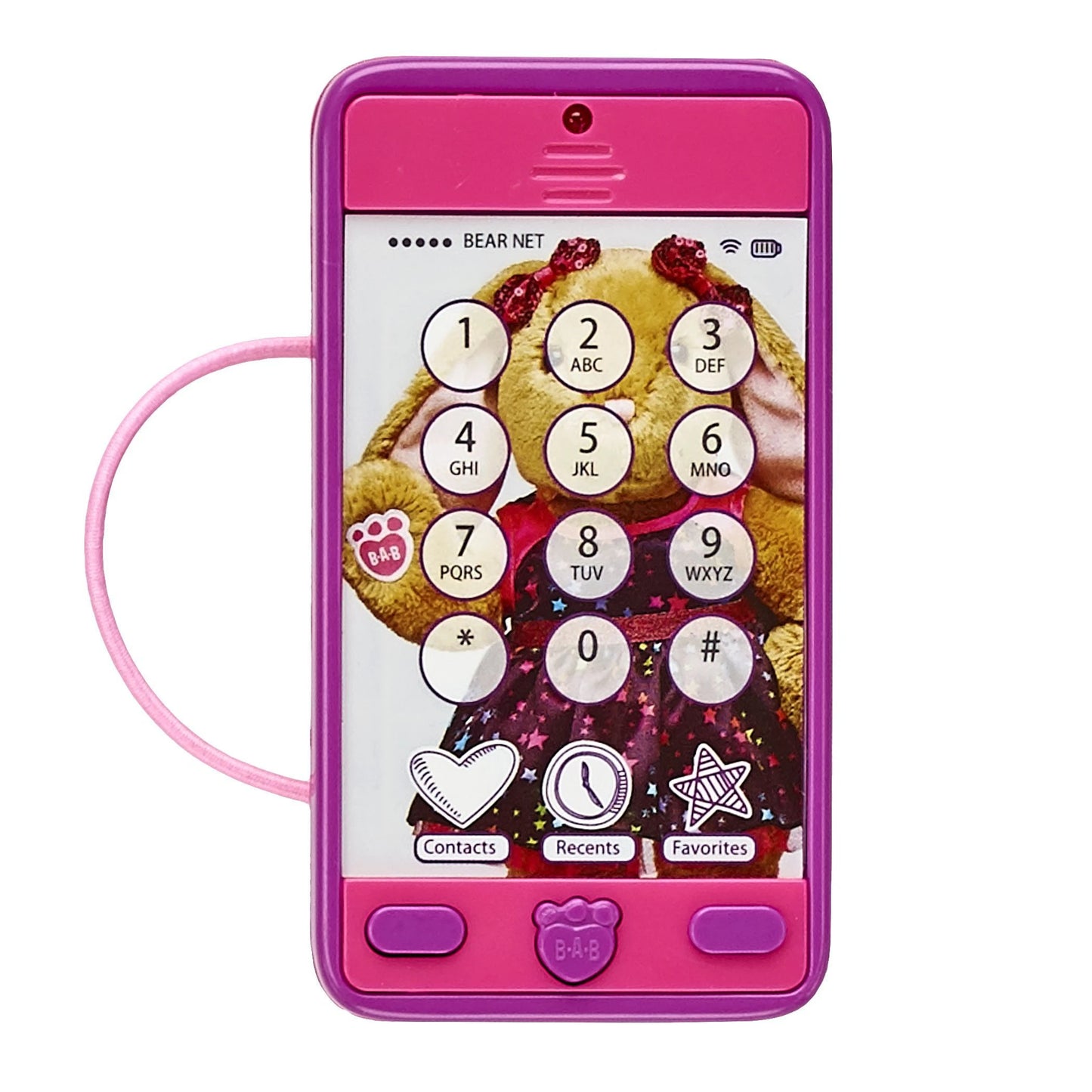 Fuchsia Toy Smartphone for Stuffed Animals | Build-A-Bear® - US 2869