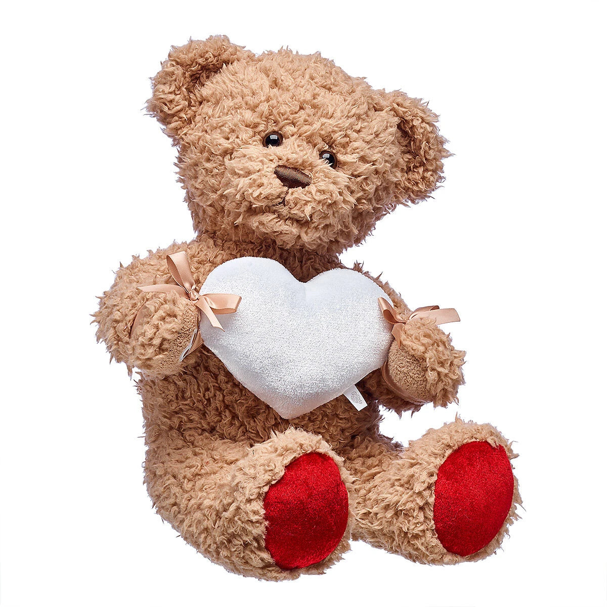 White Heart Wristie with Sound Pocket for Stuffed Animals | Build-A-Bear® - US 5542