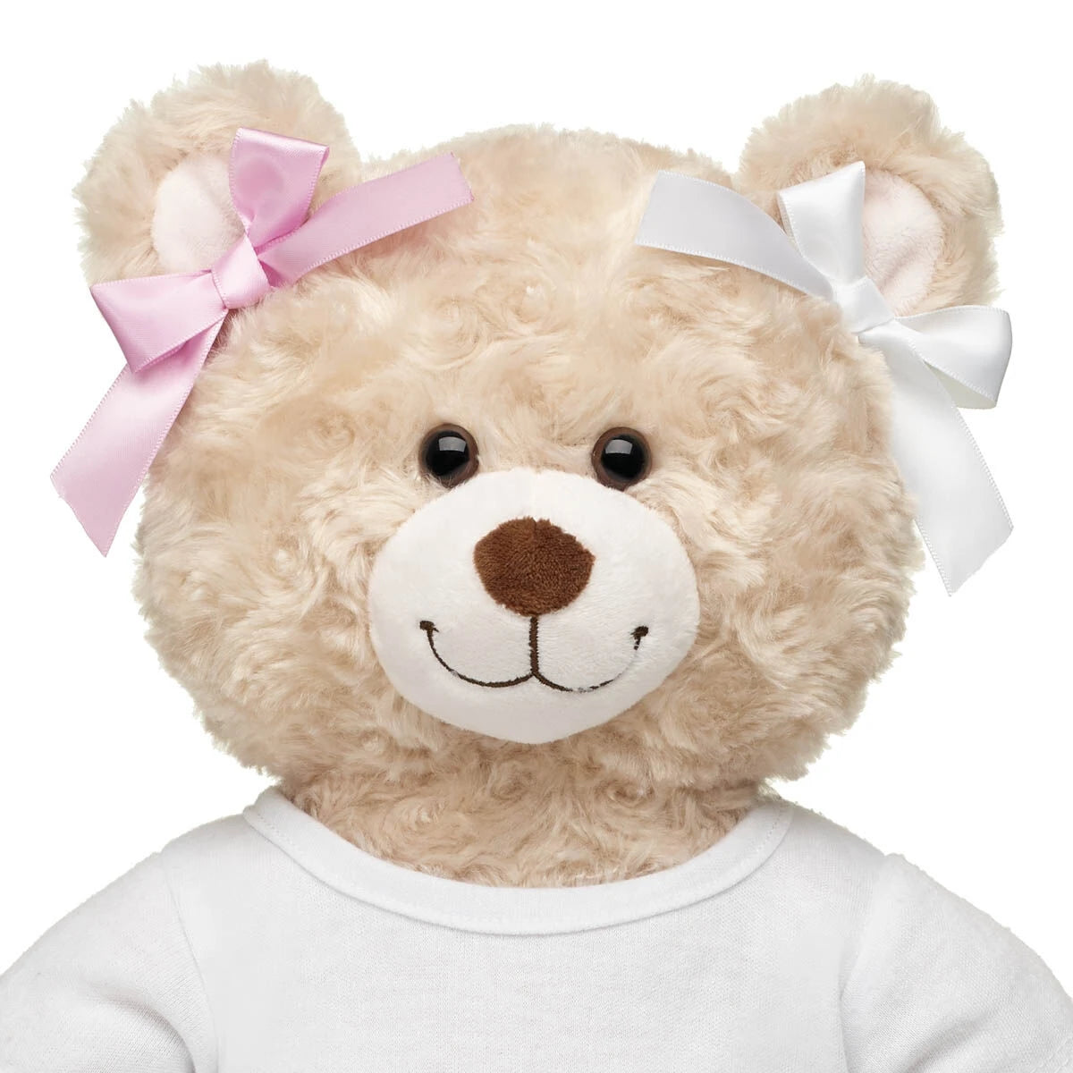 Pink & White Ribbon Bows 4 pc for Plush Toys | Build-A-Bear® - US 4407
