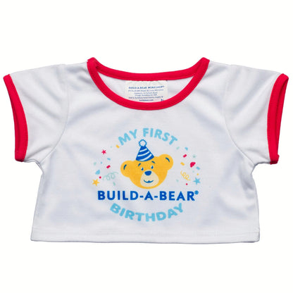 My First Birthday T-Shirt | Build-A-Bear - US 1341