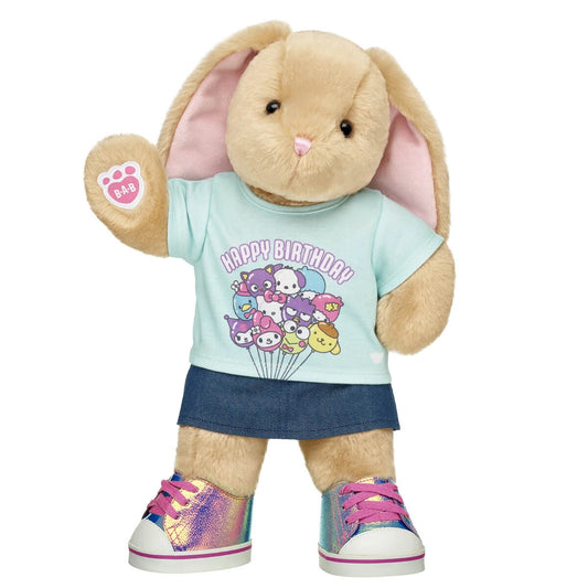 Pawlette™ Bunny Plush Sanrio® Birthday Gift Set | Build-A-Bear® - US 3459