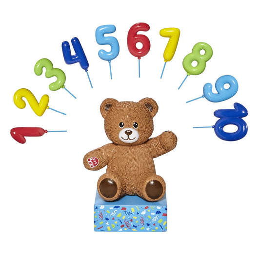 Build-A-Bear® Brown Bear Base with CeleBEARate Balloon Inserts (1-10) - US 6643