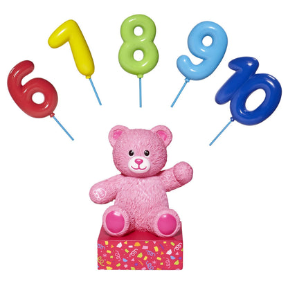 Build-A-Bear® Pink Bear Base with CeleBEARate Balloon Inserts (6-10) - US 8486