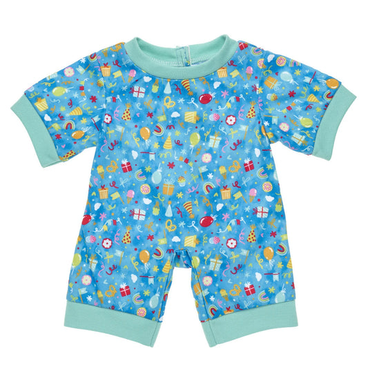 Tie-Dye Birthday Party PJ Sleeper for Stuffed Animals - US 0054