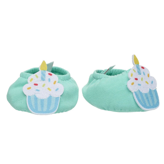 Birthday Cupcake Slippers for Stuffed Animals - US 2542