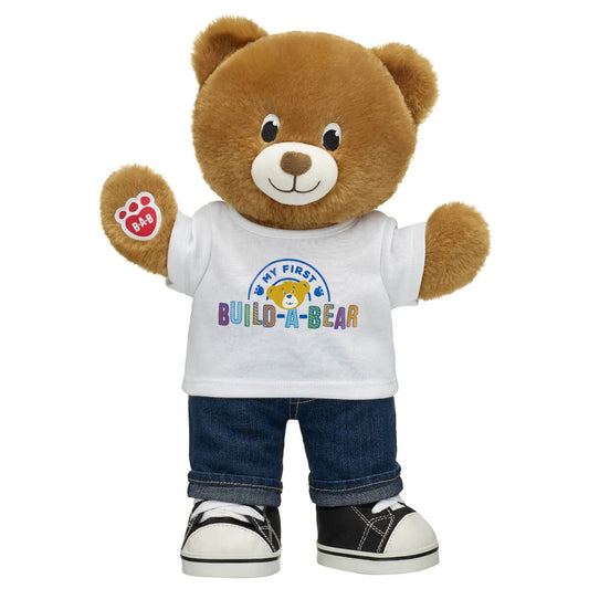 "My First Build-A-Bear" Birthday Treat Teddy Bear Gift Set - US 8955