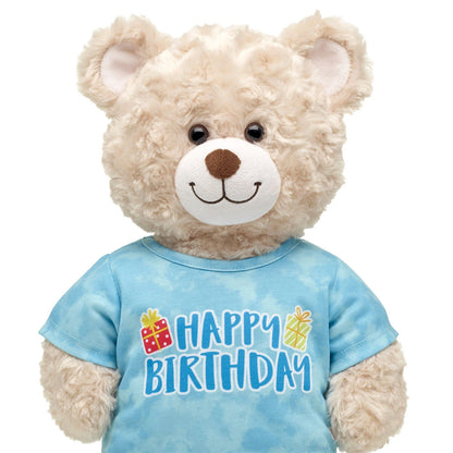 Blue Tie-Dye Birthday T-Shirt for Plush Toys | Build-A-Bear® - US 4067