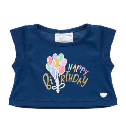 Birthday Balloons T-Shirt for Stuffed Animals | Build-A-Bear® - US 5815