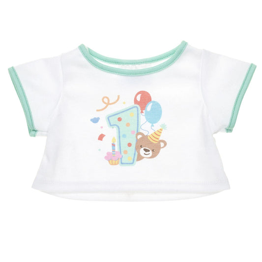 First Birthday T-Shirt for Plush Toys - US 8175