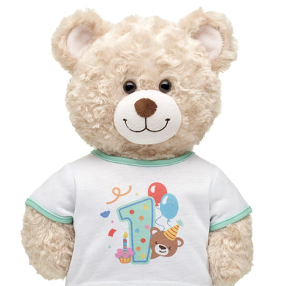 First Birthday T-Shirt for Plush Toys - US 3037