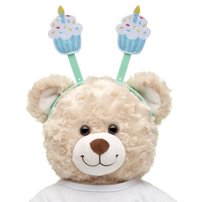 Birthday Cupcake Headband for Plush Toys - US 2242