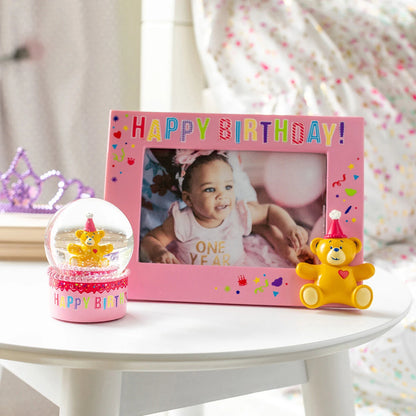 Build-A-Bear® Happy BEARthday! Pink Photo Frame - US 9553