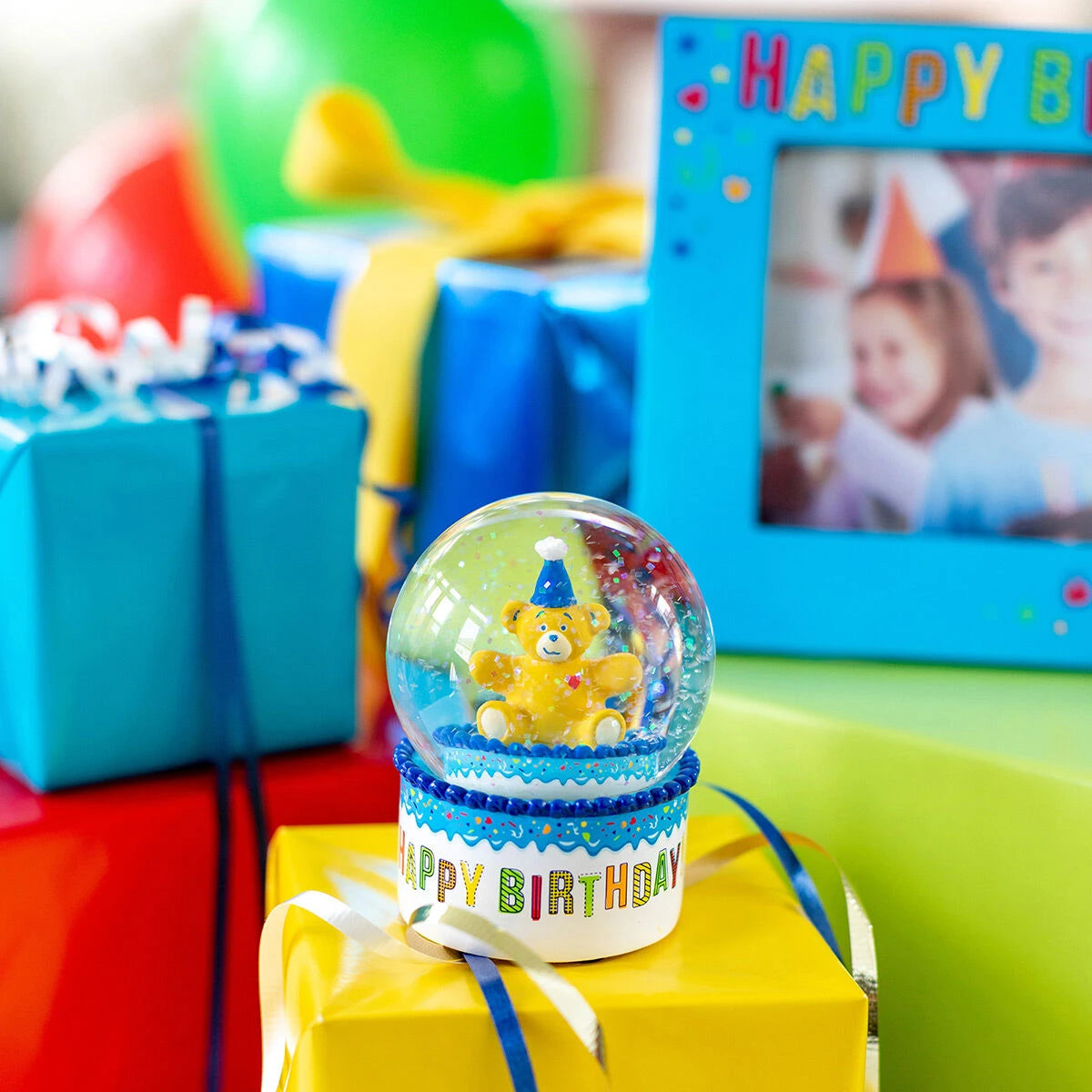 Build-A-Bear® Happy BEARthday! Blue Waterball - US 9288