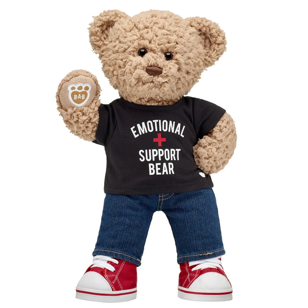 Timeless Teddy Bear "Emotional Support" Gift Set | Build-A-Bear® - US 9099