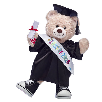 Happy Hugs Teddy Bear Class of 2026 Graduation Gift Set | Build-A-Bear - US 6733