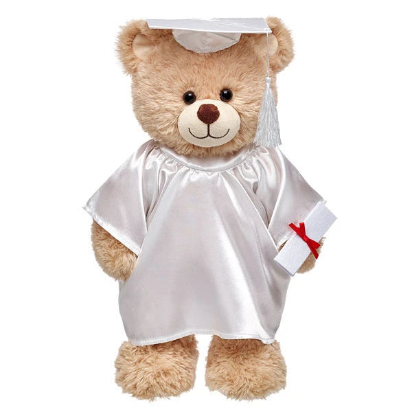 White Graduation Set 4 pc. for Stuffed Animals | Build-A-Bear® - US 4855