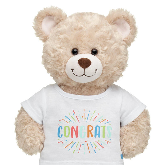 Congrats Plush Toy T-Shirt | Build-A-Bear® - US 0862
