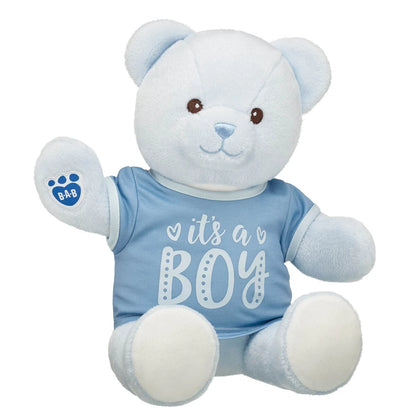 Baby Blue Teddy Bear "It's a Boy" Gift Set | Build-A-Bear® - US 0576