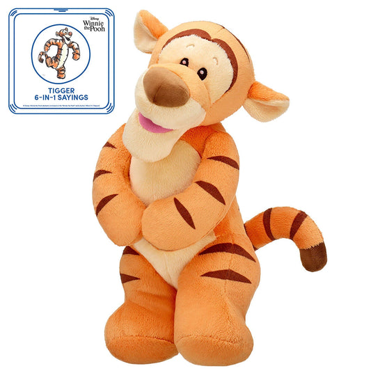 Disney Winnie the Pooh Tigger Plush with Sound | Build-A-Bear® - US 3392