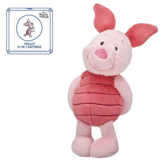 Winnie the Pooh Piglet Stuffed Animal &amp; Sound | Build-A-Bear® - US 6313