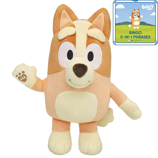 Talking Bingo Plush | Shop Bluey at Build-A-Bear® - US 7697