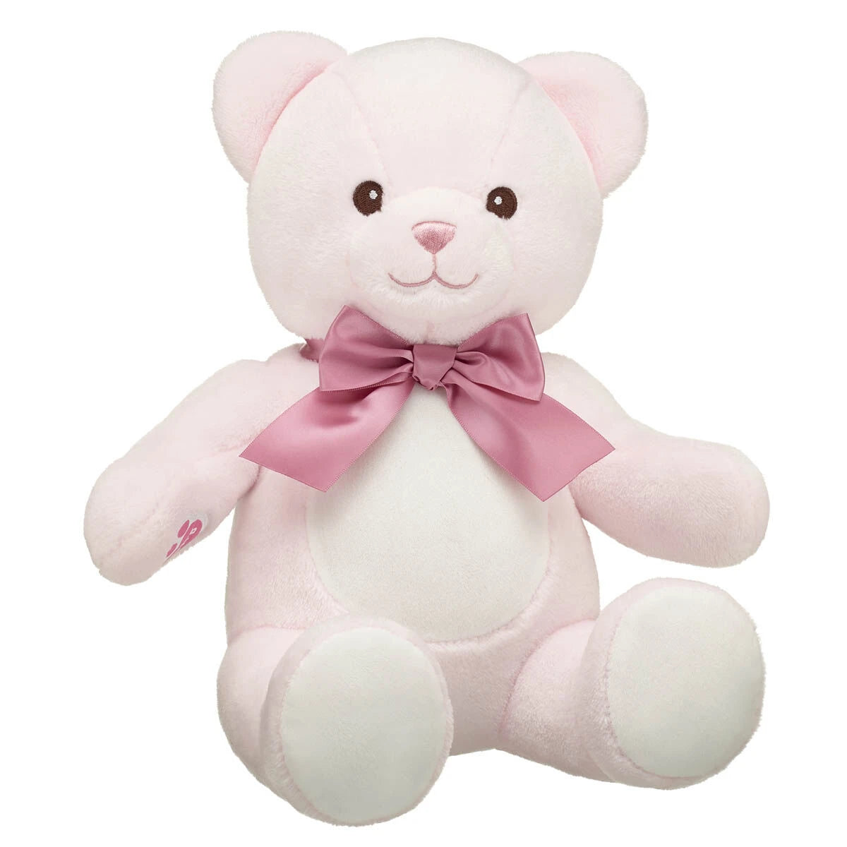 Baby Pink Teddy Bear with Gifting Bow | Build-A-Bear® - US 7895